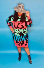Load image into Gallery viewer, TNT UNIQUE SWEATER DRESS