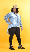 Load image into Gallery viewer, TNT STONEWASH TONE DENIM TOP