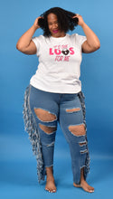 Load image into Gallery viewer, TNT IT'S THE LOCS FOR ME PINK TEE