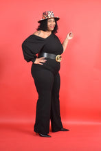 Load image into Gallery viewer, TNT BLACK ONE SHOULDER OUT JUMPER