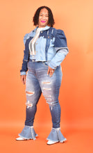 Load image into Gallery viewer, TNT TWO TONE STRETCH JEANS