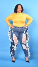 Load image into Gallery viewer, TNT UNIQUE DARK STRETCH JEANS