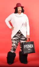 Load image into Gallery viewer, TNT BLACK &amp; GRAY ARMY PRINT LEGGINGS