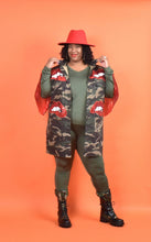 Load image into Gallery viewer, TNT ARMY RED LIP JACKET