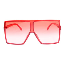 Load image into Gallery viewer, TNT RED SQUARE SUNGLASSES