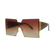 Load image into Gallery viewer, TNT BROWN FASHION SUNGLASSES