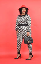 Load image into Gallery viewer, TNT BLACK &amp; WHITE PANTS SET